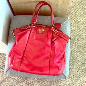 Coach bag.  Some minor blemishes.